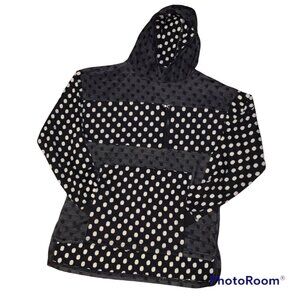 Smash Men's Full Zip Front Hoodie Kangaroo Pocket Multi Print Size Medium NWT